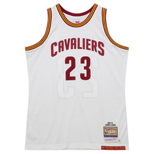 Lebron James 2015-16 Cleveland Cavaliers Official NBA Mitchell & Ness Jersey white