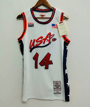 Charles Barkley USA Olympic Basketball Jersey Mitchell & Ness White