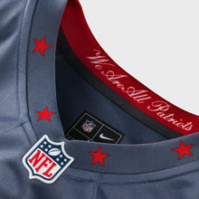 Stefon Diggs New England Patriots Official NFL Nike Rivalries Blue Storm Jersey