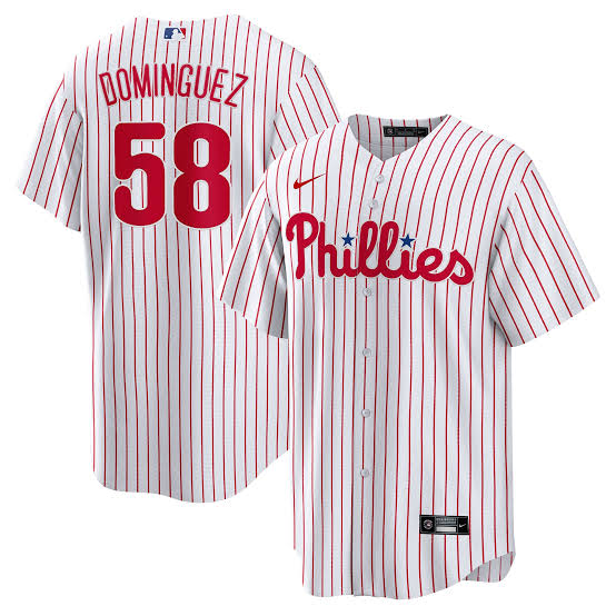 Seranthony Domínguez Philadelphia Phillies Jersey Nike