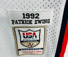 Patrick Ewing USA Olympic Basketball Jersey Mitchell & Ness white