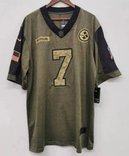 Ben Roethlisberger Pittsburgh Steelers military salute to service Jersey