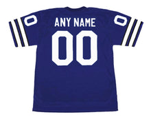 Any name & Number Dallas Cowboys 1970s NFL Mitchell & Ness Jersey blue
