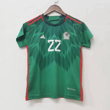 Hirving Lozano Mexico National Team adidas Youth 2022/23 Home Replica Jersey - Green