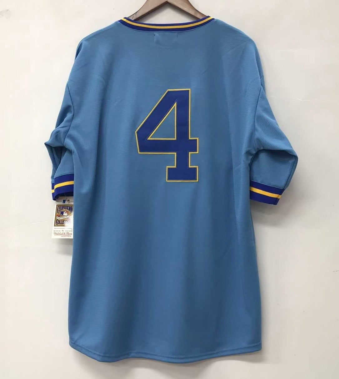 Paul Molitor Milwaukee Brewers Official MLB Jersey Mitchell & Ness