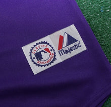 Andres Galarraga Colorado Rockies Official MLB Majestic Jersey Purple