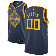 Any name and number Golden State Warriors customized Official NBA Nike Jersey The Bay