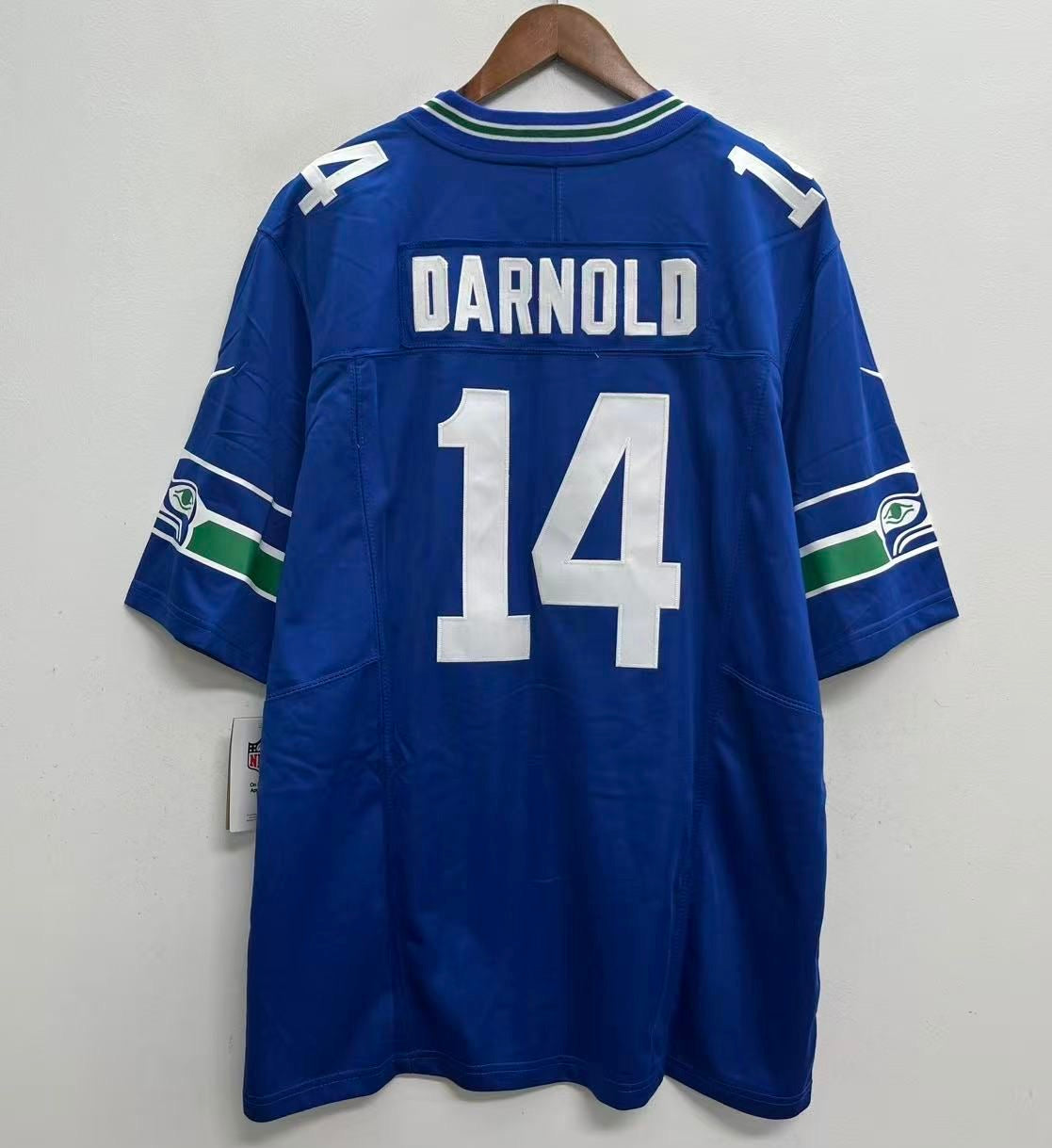 【送料無料❗️激レアデッドタグ付❗️】80s〜ニーム・オリンピック ユニフォーム L Sam Darnold Seattle Seahawks Official NFL Nike Classic Retro
