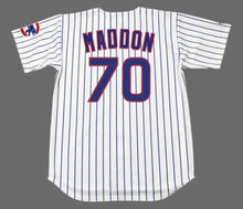 Joe Maddon Chicago Cubs Official MLB Majestic Throwback Jersey gray