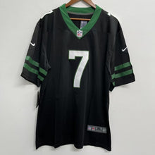 Justin Fields New York Jets Official NFL Nike Jersey black