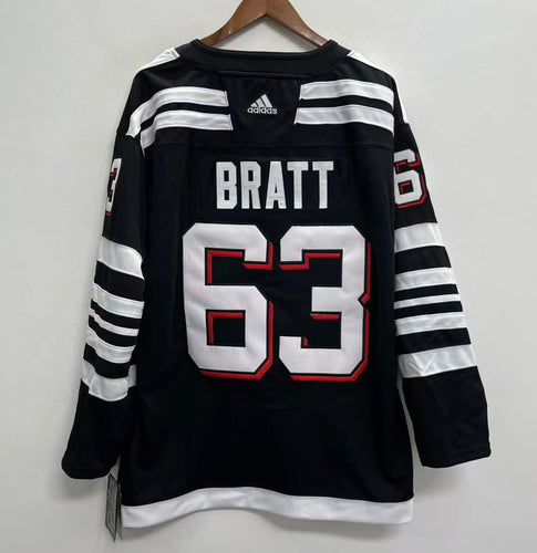 Jesper Bratt New Jersey Devils Official NHL Adidas Jersey black