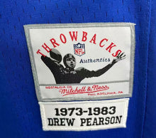 Drew Pearson Dallas Cowboys Official NFL Jersey  Mitchell & Ness blue