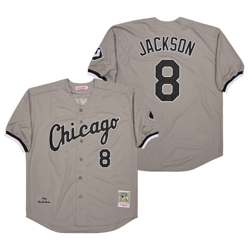 Bo Jackson Chicago White Sox Jersey Mitchell & Ness gray