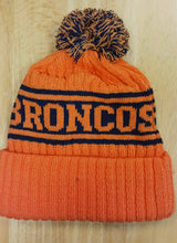 Denver Broncos NFL New Era winter Hat with Pom Pom