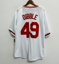 Rob Dibble Cincinnati Reds Official MLB Majestic Jersey white