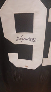 Kevin Greene Pittsburgh Steelers autographed jersey Sports Fever COA