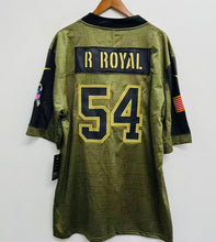 Any name & Number customized Dallas Cowboys Official NFL Nike Salute to Service Jersey