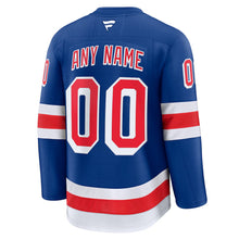 New York Rangers YOUTH KIDS Any Name & Number Official NHL Customized Jersey blue