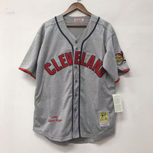 Satchel Paige Cleveland Indians Jersey Mitchell & Ness Gray