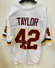 Charley Taylor Washington Redskins autographed jersey with JSA Witnessed COA