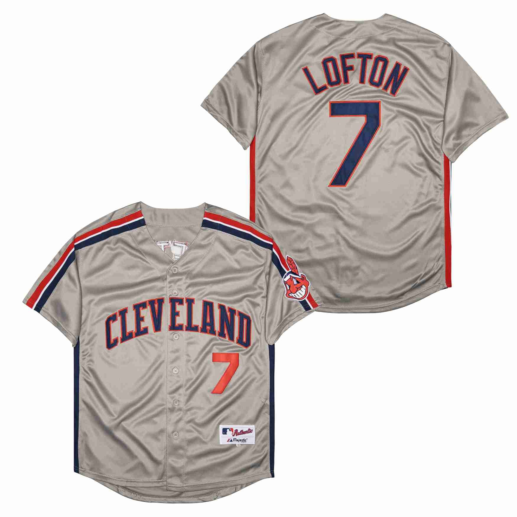 Cleveland indians kenny shops lofton jersey