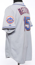Carlos Beltran New York Mets Official MLB Majestic Jersey gray