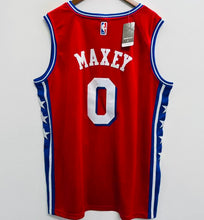 Tyrese Maxey Philadelphia 76ers Official NBA Nike Jersey red