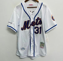 Mike Piazza 2001 New York Mets Official MLB Mitchell & Ness Jersey