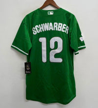 Any Name and Number customized YOUTH KIDS Philadelphia Phillies Green St. Patrick’s Day Official MLB Nike jersey