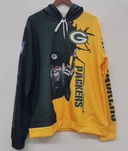 Green Bay Packers skeleton light weight hoodie