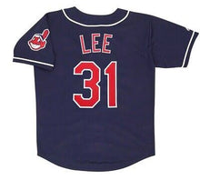 Cliff Lee Cleveland Indians Official MLB Majestic jersey Blue