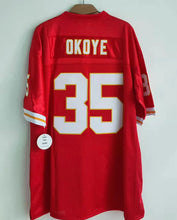 Christian Okoye Kansas City Chiefs Classic Authentics Jersey red