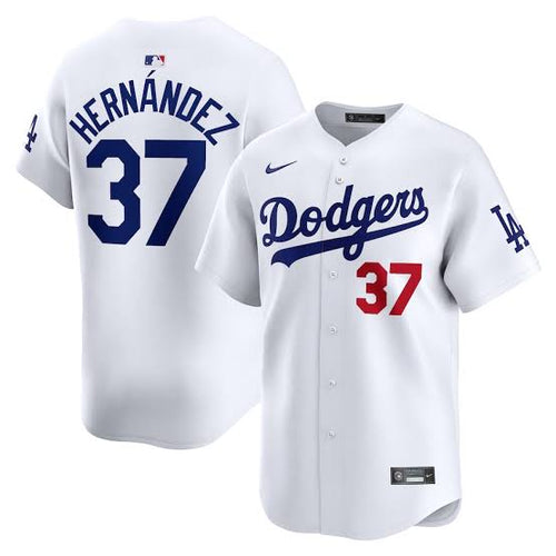 Teoscar Hernandez Los Angeles Dodgers Official MLB  Nike Jersey white
