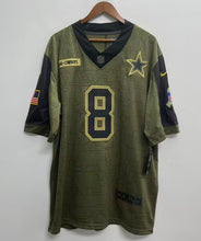 Troy Aikman Dallas Cowboys military salute to service Official NFL Nike Jersey