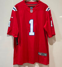 A.J. Brown New England Patriots Official NFL Nike YOUTH KIDS Jersey RED