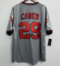 Rod Carew California Angels Anaheim Jersey gray Mitchell & Ness