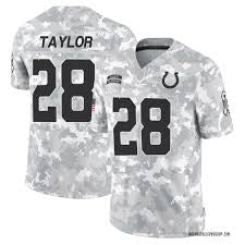 Jonathan Taylor Indianapolis Colts Official NFL Nike Salute to Service jersey