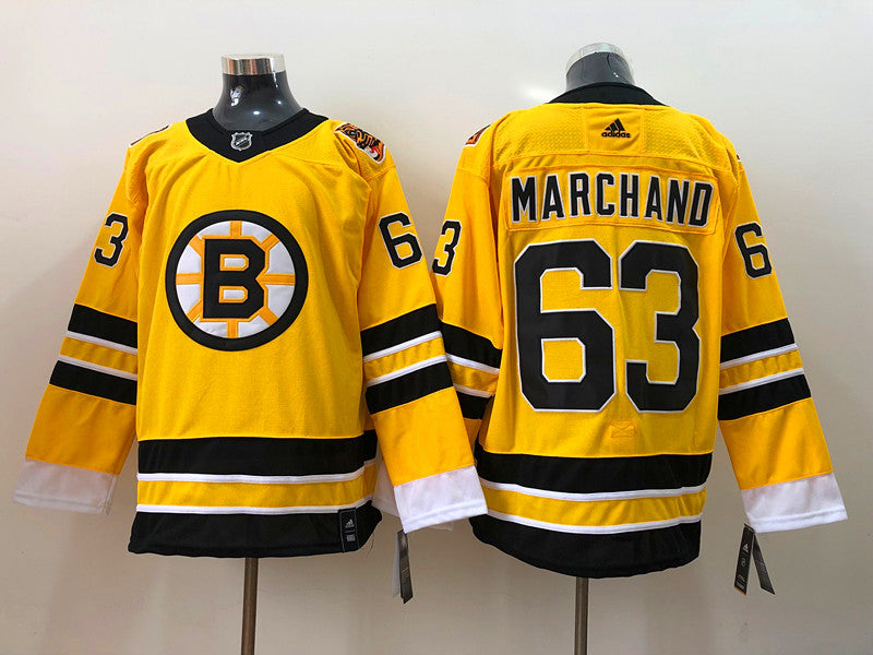 Brad Marchand Boston Bruins NHL Jersey Adidas