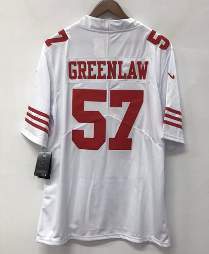 Dre Greenlaw San Francisco 49ers Nike NFL Jersey white