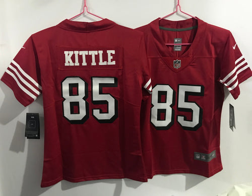 George Kittle San Francisco 49ers Jersey black – Classic Authentics