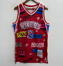 Allen Iverson Philadelphia 76ers Graffiti Jersey made by Mitchell & Ness