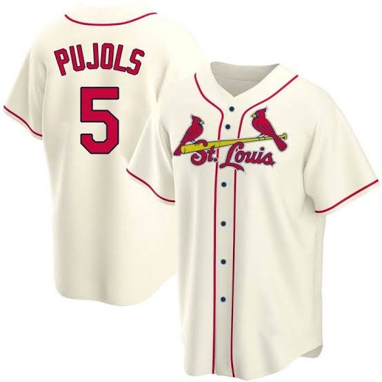 Albert Pujols St. Louis Cardinals Official MLB Majestic Jersey