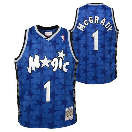 Tracy McGrady Orlando Magic Official NBA Mitchell & Ness Jersey blue