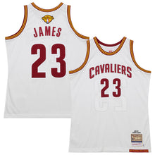 Lebron James YOUTH KIDS 2015-16 Cleveland Cavaliers Mitchell& Ness Jersey White