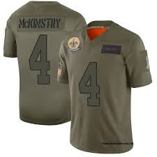 Kool-Aid McKinstry #4 New Orleans Saints Official NFL Nike Salute to Service Jersey