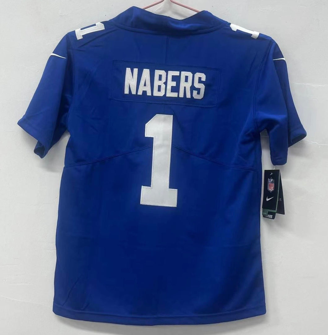 Malik Nabers New York Giants YOUTH Jersey NIKE