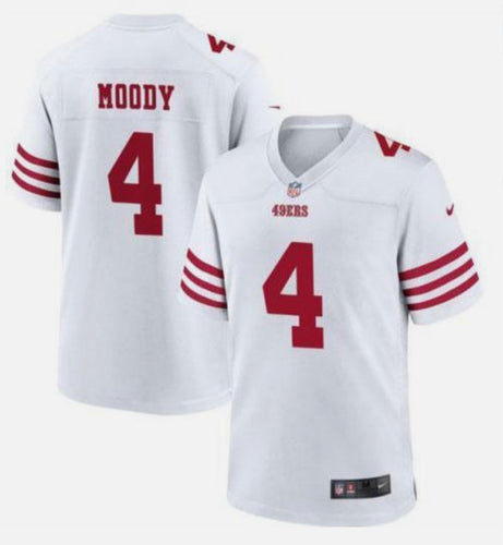 Jake Moody San Francisco 49ers Official NFL Nike Jersey white