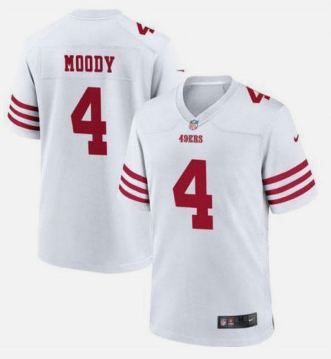 Jake Moody San Francisco 49ers Official NFL Nike Jersey white