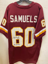 Chris Samuels Washington Redskins autographed jersey with JSA Witnessed COA