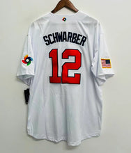 Kyle Schwarber Team USA Baseball Jersey Nike white